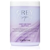 Inebrya Greylosophy Grey By Day Butter Masca de par pentru par grizonat 1000 ml