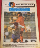 Program meci fotbal SPORTUL Studentesc - PETROLUL Ploiesti(septembrie 1991)
