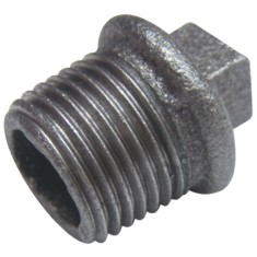 Dop negru pentru gaze, filet exterior, 1/2&quot;