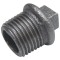 Dop negru pentru gaze, filet exterior, 1&quot;