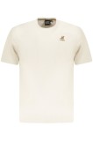 U.S. Grand POLO Tricou barbati simplu din bumbac cu logo brodat, bej (Marime: