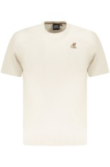 U.S. Grand POLO Tricou barbati simplu din bumbac cu logo brodat, bej (Marime: foto