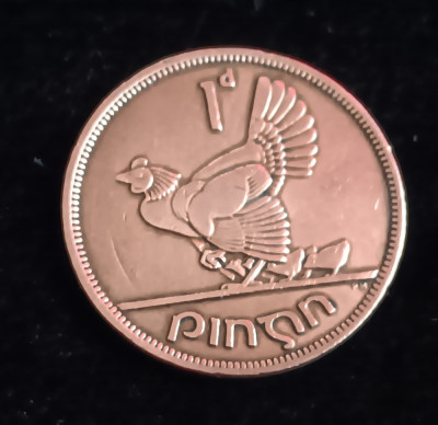 C50 - Moneda foarte veche - Irlanda - 1 penny - 1943 foto