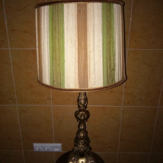 Elegant lampadar,veioza cu talpa din bronz masiv