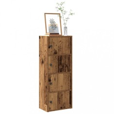 vidaXL Bibliotecă, lemn vechi, 40x24x102 cm, lemn prelucrat