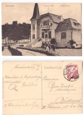 Caransebes 1917 - Vila Bordan, ilustrata circulata foto