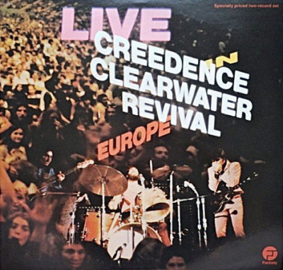 Vinil 2XLP Creedence Clearwater Revival &amp;lrm;&amp;ndash; Live In Europe (-VG) foto