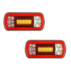 Set 2 bucati Lampa spate camion remorca LED 24V SMD 22 X 10 X 5