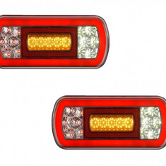 Set 2 bucati Lampa spate camion remorca LED 24V SMD 22 X 10 X 5