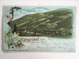 Carte postala veche vedere Austria Rangersdorf 1899, circulata, Printata