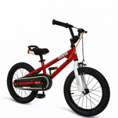 Bicicleta copii Royal Baby Freestyle 7.0 NF, roti 18inch, cadru otel (Rosu)