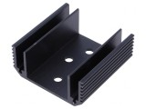 Radiator de Aluminiu Negru 50x50x21mm