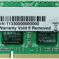Memorie Laptop G.Skill F3 DDR3, 1x8GB, 1600MHz, CL11, 1.35v
