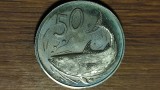 Insulele Cook - moneda exotica raruta - 50 cents 1975 Proof - Elisabeta tanara - prima serie, greu de gasit ! Tiraj 21k