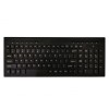 Tastatura universala fara fir elSales ELS-3680 , 117 taste , scurtaturi multimedia , negru