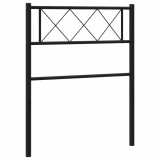 Cumpara ieftin Tablie de pat de schimb metalica, negru, 100 cm