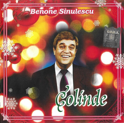 CD Benone Sinulescu &amp;lrm;&amp;ndash; Colinde, original foto