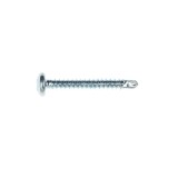Surub autoforant pentru lemn, din otel, zincat alb, cu cap bombat, amprenta Phillips, PH 2, Friulsider, 4.2 x 32 mm, 25 bucati