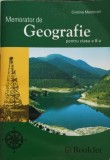 MEMORATOR DE GEOGRAFIE PENTRU CLASA A 8-A-CRISTINA MOLDOVAN