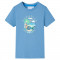 Tricou pentru copii, albastru mediu, 140
