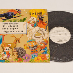 Basme - Petre Ispirescu - disc vinil ( vinyl , LP )