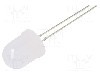 Dioda LED, 10mm, alba, 10000...12000mcd, 20mA, 2,7...3,4V, OPTOSUPPLY - OSW44KA132A