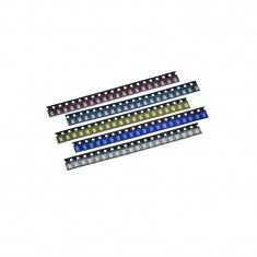 Set LED SMD 1206, 20 buc x 5 culori