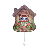 Cumpara ieftin Cuier Casuta Hol, 1 Agatatoare, 22 cm, MDF Multicolor, Montare Usa, Stil Modern
