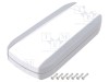 Carcasă pilot TAKACHI WC90-15-N-WL, ABS, Albă, IP67, Dimensiuni 44.2x90x21.5 mm