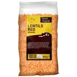 Linte rosie bio 500g Smart Organic, Produs Certificat Organic, Tara de Origine: Turcia