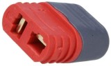 Conector 2P m+prot Deans 25A 500V AM1015SE-F