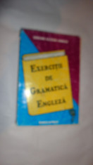 EXERCITII DE GRAMATICA ENGLEZA 573PAGINI= GEORGIANA GALATEANU foto