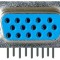 Conector DB15, mama, lipire pe PCB - 124026
