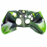 Husă de protecție din silicon pentru controler Microsoft Xbox One, verde