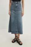 Answear Lab fusta jeans maxi, evazati