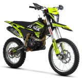 Motocicleta Cross/Enduro Asix XB88, 300cc, roti 21/18&quot;, culoare negru/verde, por... Cod Produs: MX_NEW A6XB88A2PR30021/18-5