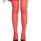 Eross ciorapi Lace Silicone XS/M Red