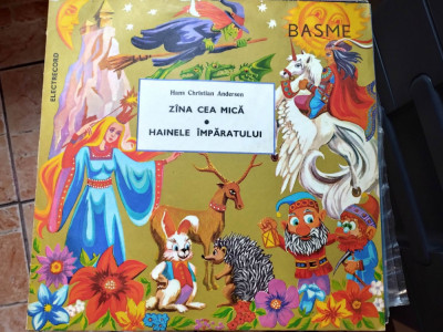 AMS - ANDERSEN - ZINA CEA MICA &amp;amp; HAINELE IMPARATULUI (DISC VINIL, LP) foto