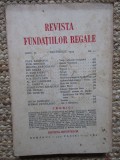 Revista Fundatiilor Regale - Anul II 1 DECEMBRIE 1935 Nr. 12
