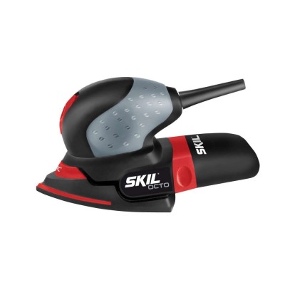 SKIL 7207 AA, Slefuitor multifunctional Octo, zgomot si vibratii reduse F0157207AA, 24000 rpm, 100W, + accesorii foto