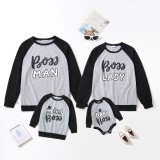 Cumpara ieftin Set pentru intreaga familie - Boss (Marime Disponibila: 5 ani, Model: Fiu)