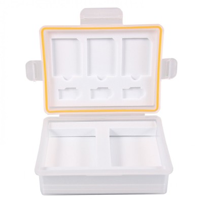 Hard case Patona pentru carduri SD micro SD si 2xAcumulatori LP-E10 NP-W126 DMW-BLG10 EN-EL23 Li109-1908 foto