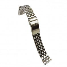 Bratara pentru ceas Highgard - Culoare Argintie - 5 randuri de zale - 18mm, 20mm, 22mm - WZ4305