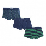 Set 3 boxeri bleumarin / verde(10578), 10 ani / 140 cm, Mayoral