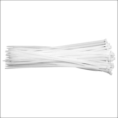 YT-70632 YATO Set 50 coliere din plastic 350 x 7.6 mm, albe foto