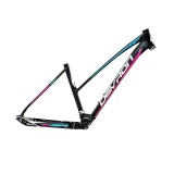Cadru Bicicleta Devron Riddle Lady H2.7 - L, 495 Mm, Negru-Albastru Ultimate FactoryBikes