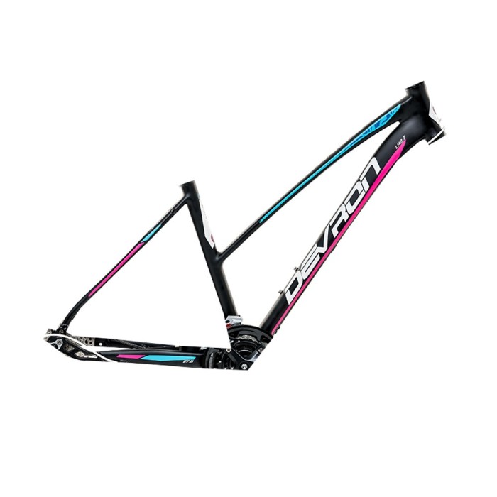 Cadru Bicicleta Devron Riddle Lady H2.7 - L, 495 Mm, Negru-Albastru Ultimate FactoryBikes