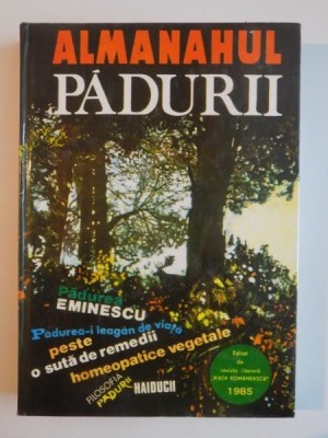 ALMANAHUL PADURII 1985 foto