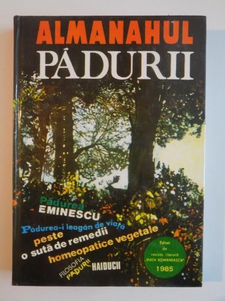 ALMANAHUL PADURII 1985