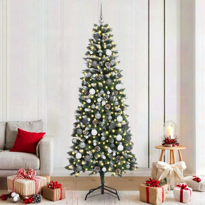 Brad de Crăciun artificial Verde 210 cm PVC